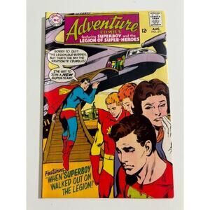 Adventure Comics #371 DC 1968 Silver Age Comic Book- Excellent Condition